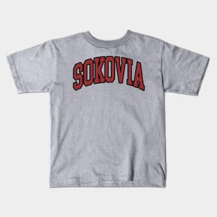 Sokovia (collegiate) Kids T-Shirt